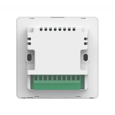 Современный стиль дизайна 4.0 дюймовый Modbus Программируемый сенсорный экран Цвет LCD Большой вентилятор катушки Термостат