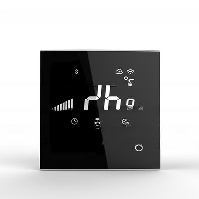 Умный зеркальный термостат с сенсорным экраном LCD для напольного отопления Tuya
