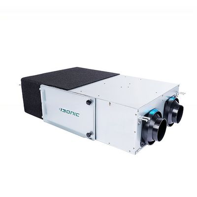 Panasonic AC Motor Механическая вентиляция из нержавеющей стали с восстановлением тепла Система свежего воздуха