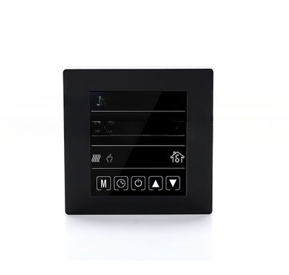 0.5C Точность отображения Белый программируемый термостат WiFi HVAC для подогрева