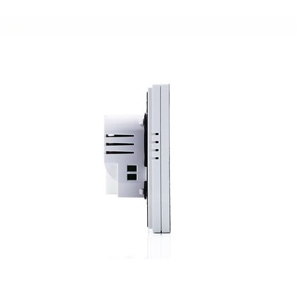 0.5C Точность отображения Белый программируемый термостат WiFi HVAC для подогрева