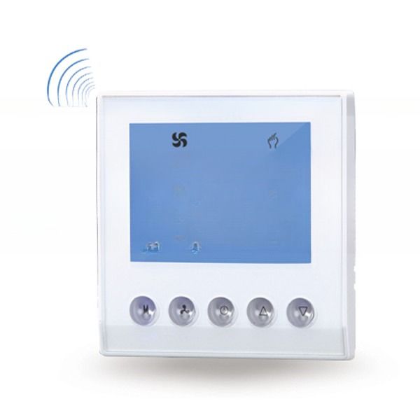 24VAC/110VAC/220VAC Программируемый Wi-Fi LCD дисплей под подземным отоплением Термостат совместим